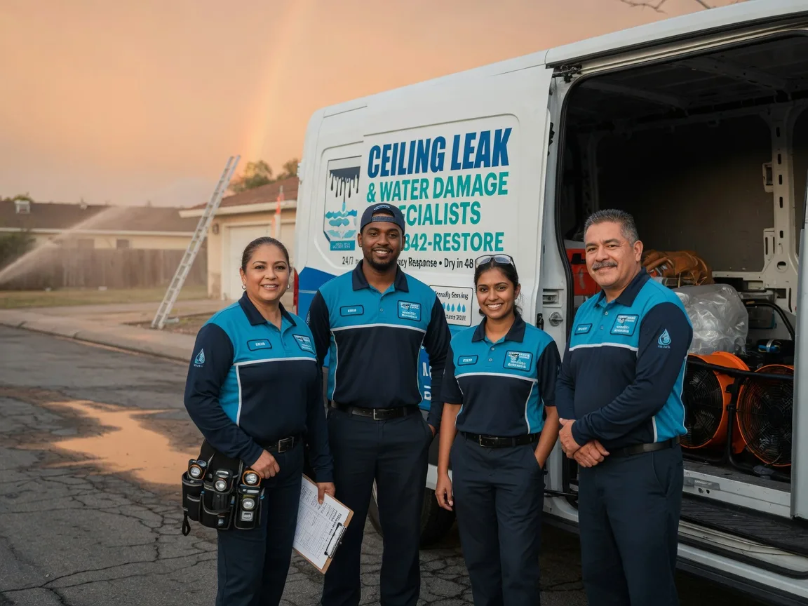 Ceiling Leak Cleanup company in Wirt, MN