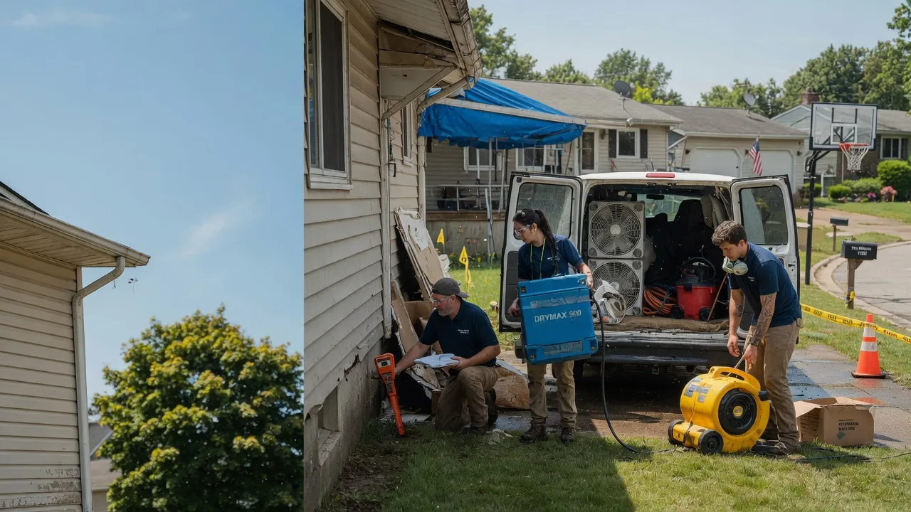 Ceiling Leak Cleanup in Wirt, MN near me