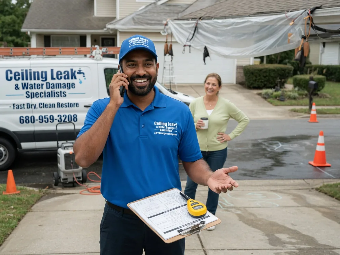 Ceiling Leak Cleanup Wirt, MN FAQs